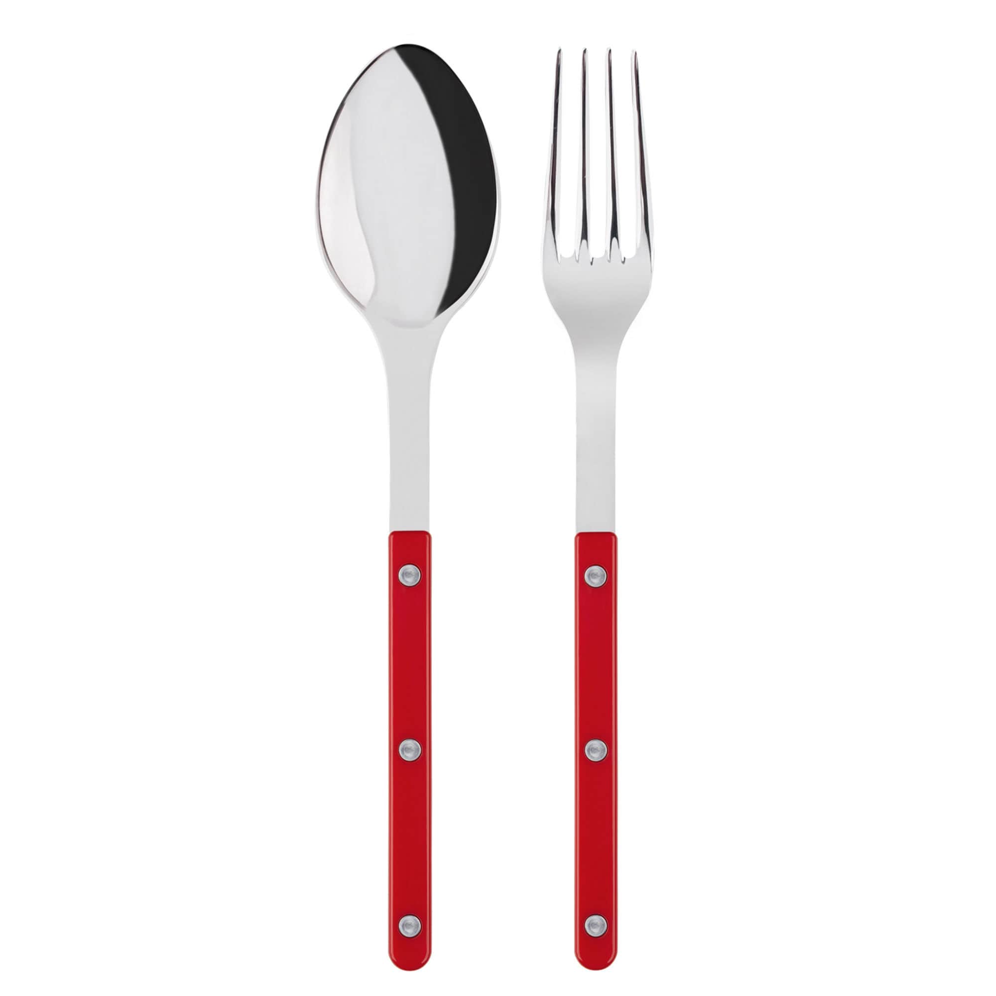 Sabre Bistrot Solid serveringsset, röd