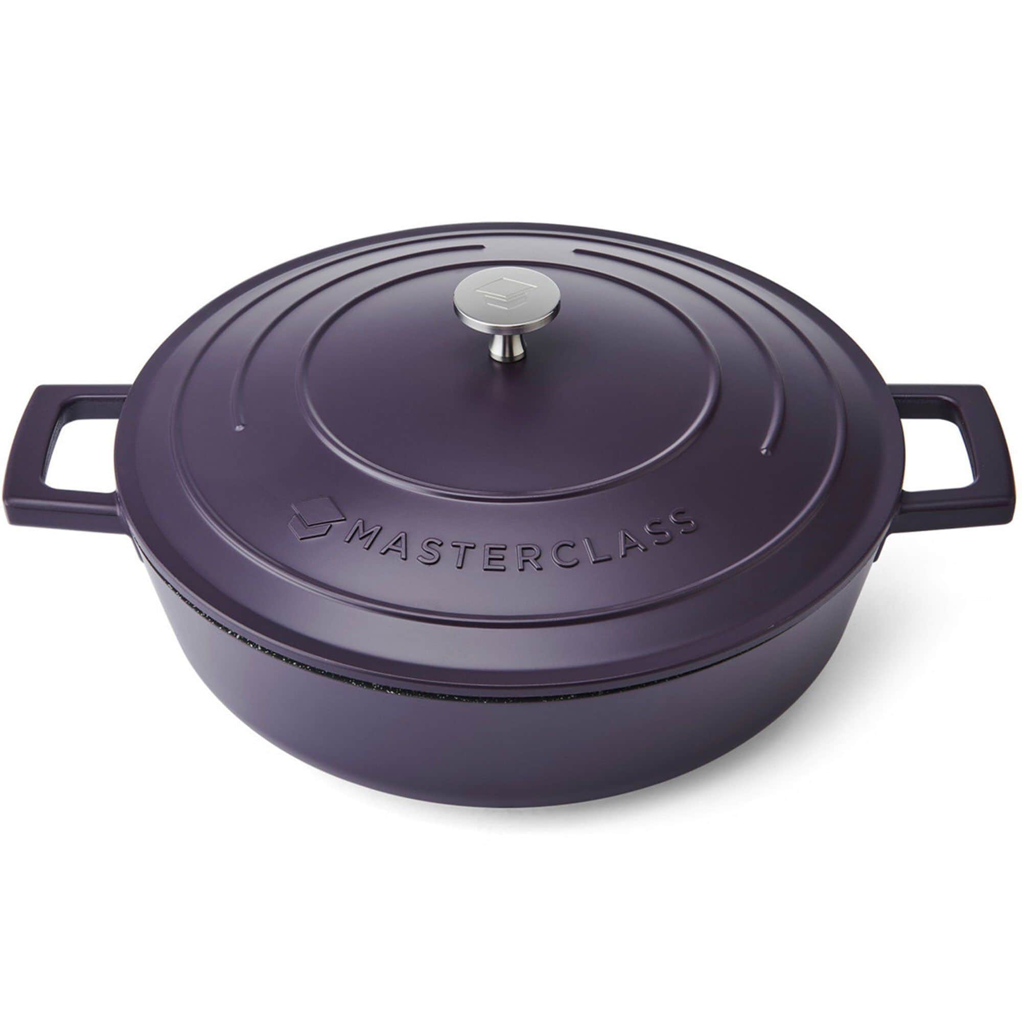 Masterclass Gryta låg 4 liter, lila