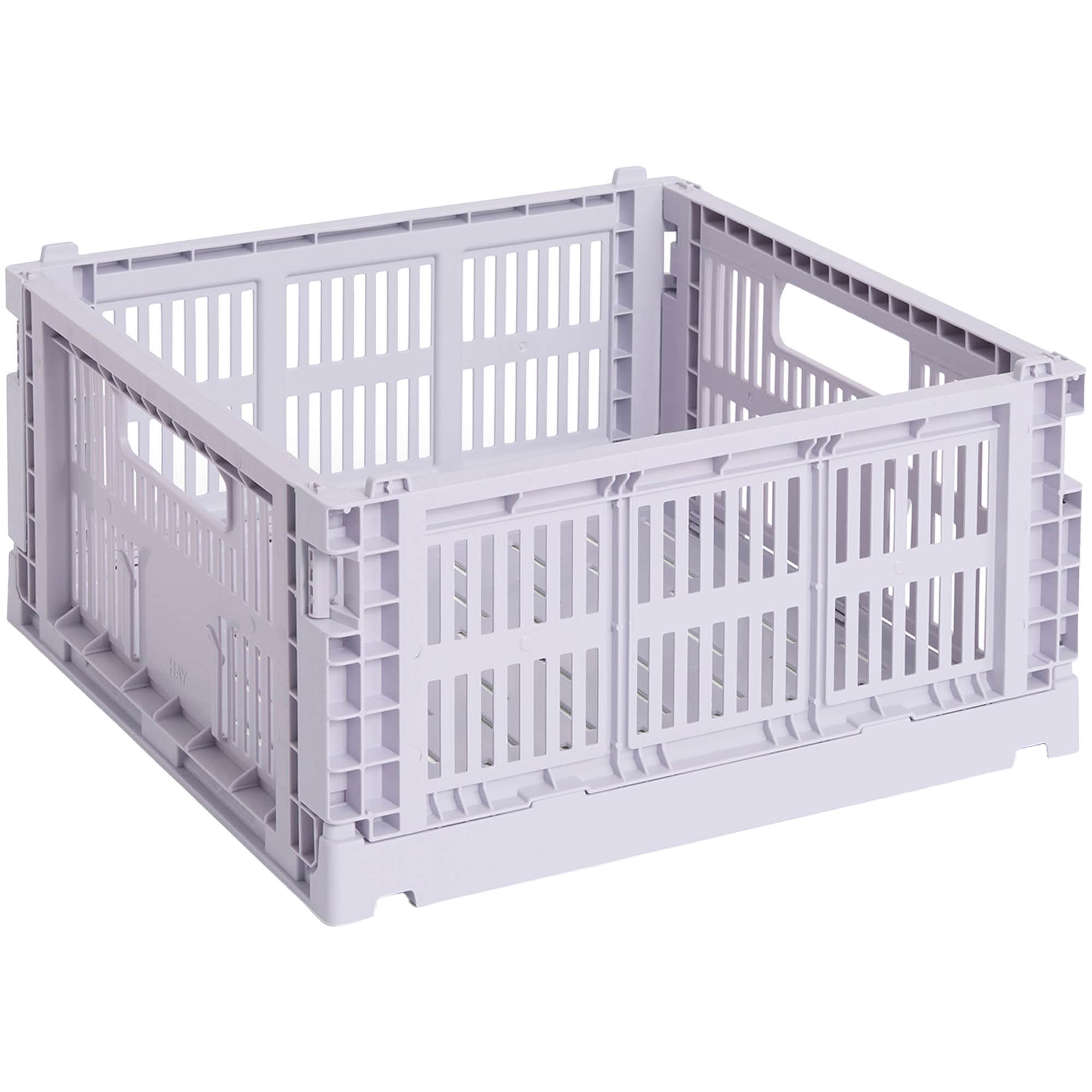 HAY Colour Crate Medium Square förvaringslåda, lavendel