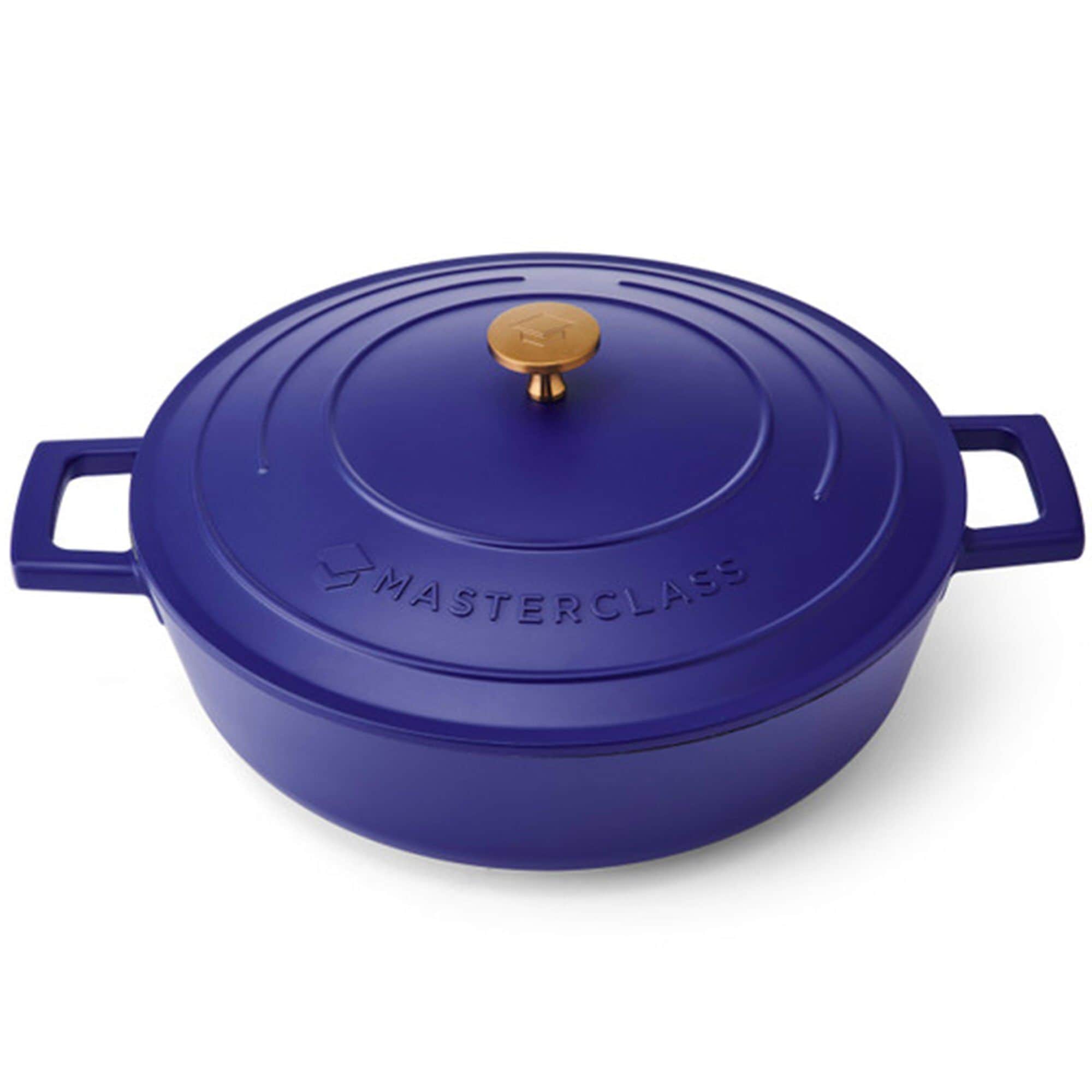 Masterclass Gryta låg 4 liter, blå