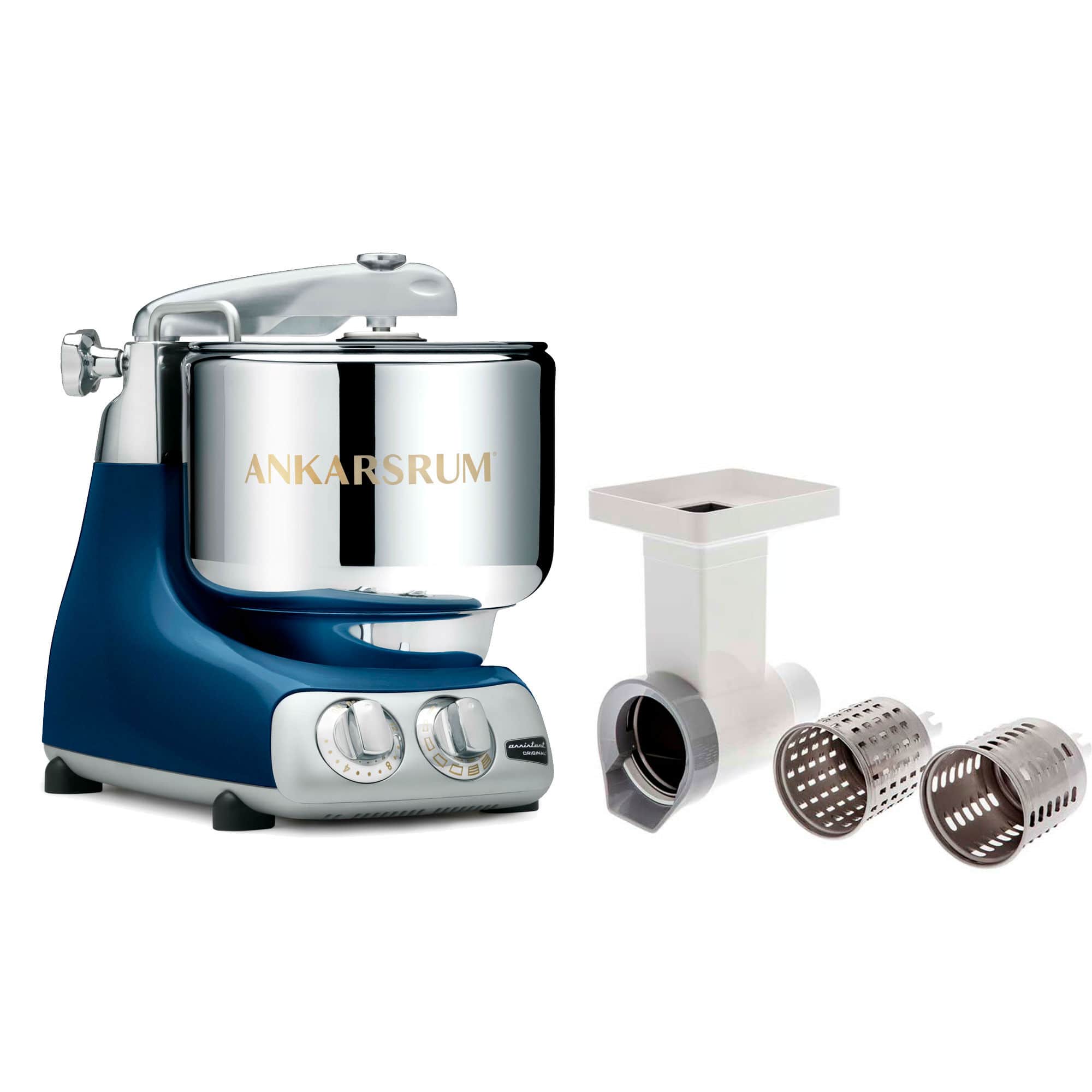 Ankarsrum Assistent Original AKM6230 Ocean Blue + grönsaksskärare