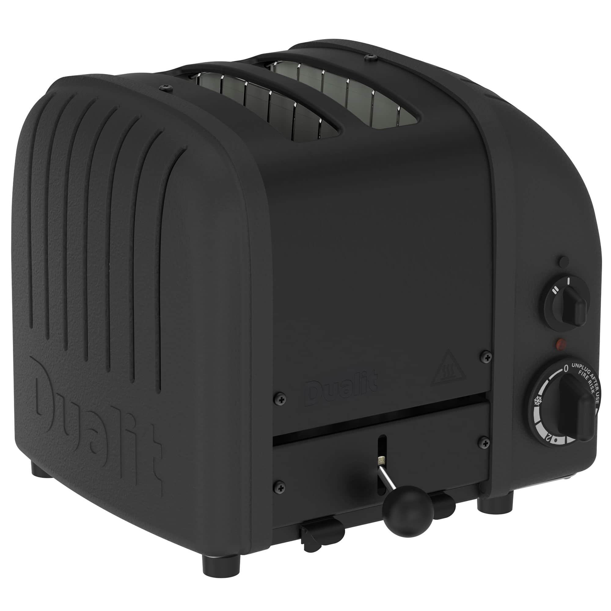 Dualit Classic brödrost 2 skivor, stealth