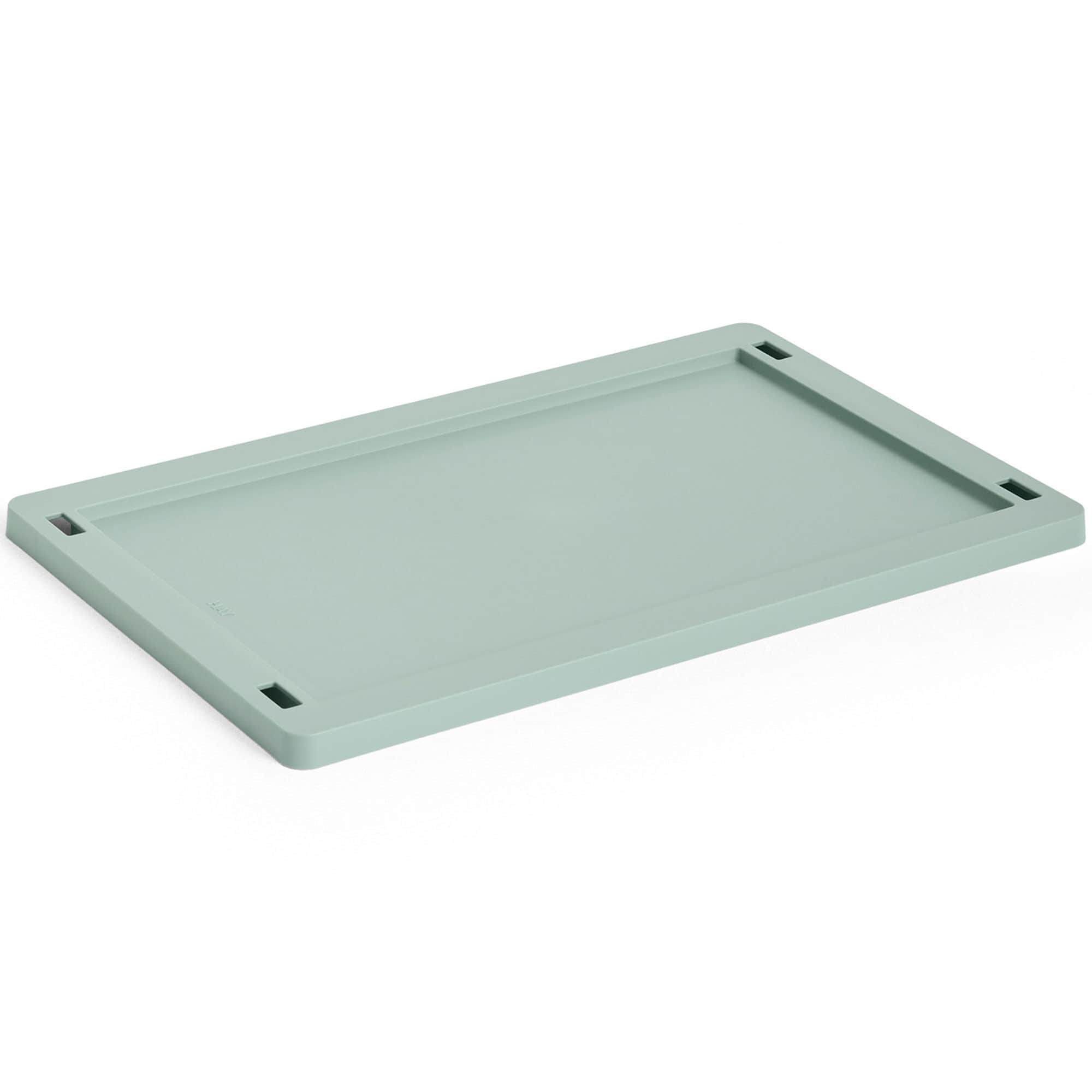 HAY Colour Crate lock small, sage green